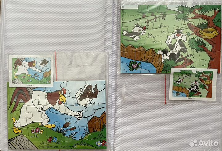 Пазлы киндер