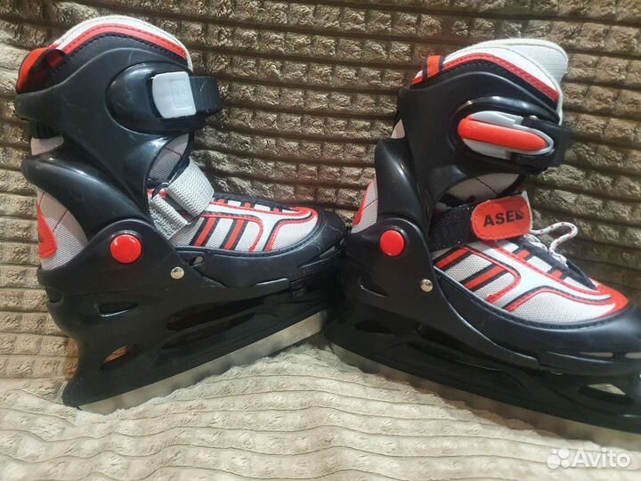 Коньки детские раздвижные