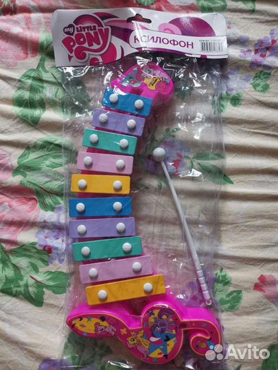 Ксилофон детский новый