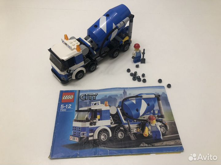 Lego City 7990 Cement Mixer