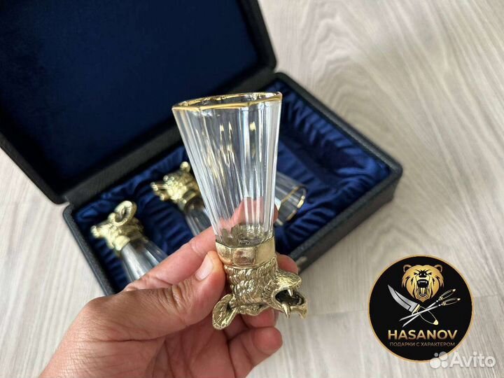 Подарок мужчине Набор рюмок