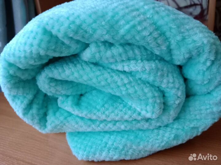 Супер мягкий плед-покрывало на диван/кровать.Новый
