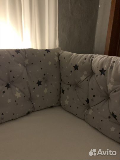 Бортики подушки в детскую кроватку