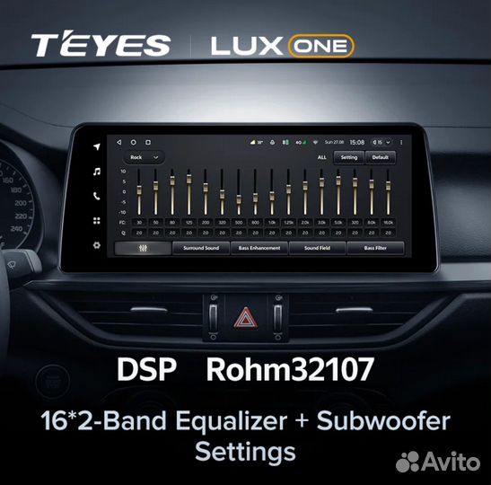 Магнитола Teyes LuxOne 4/32 на Kia Cerato 4