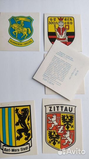 Переводили знаки гербы Германия 6 штук