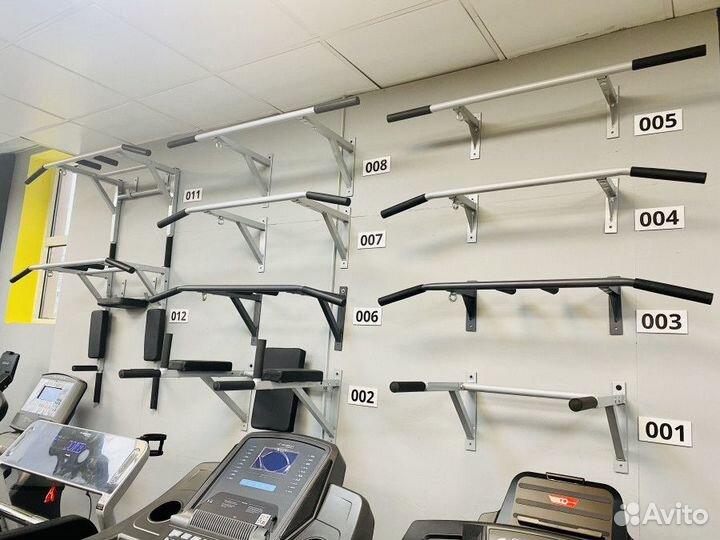 Турник настенный с прямым хватом