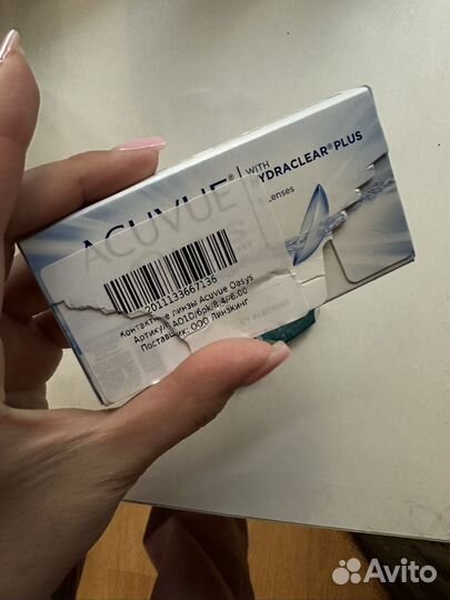 Линзы контактные acuvue oasys двухнедельные