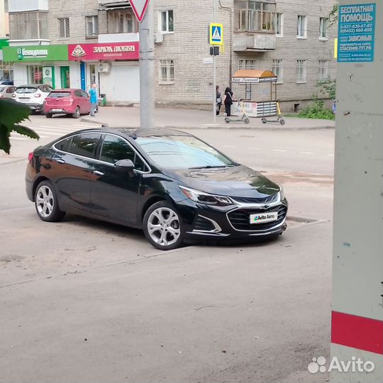 Chevrolet Cruze 1.4 AT, 2018, 137 000 км