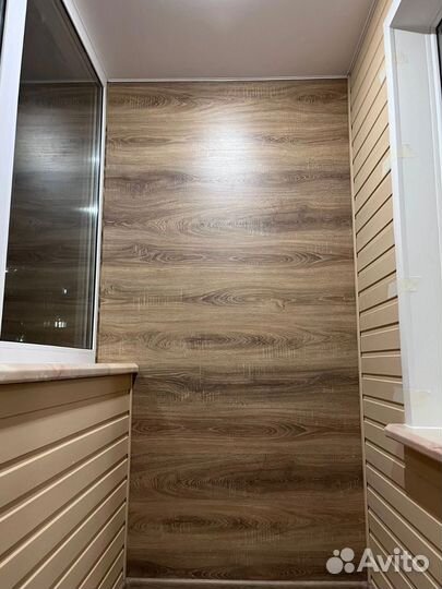 Балкон С отделкой И утеплением