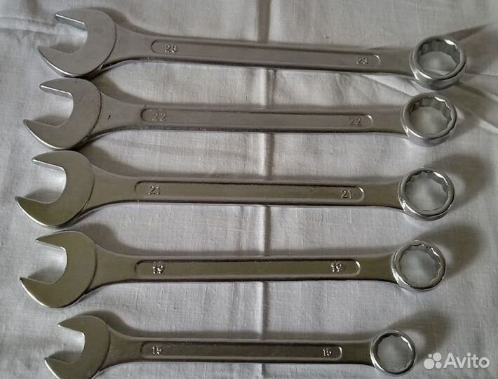 Ключи гаечные новые drop forged советские набор