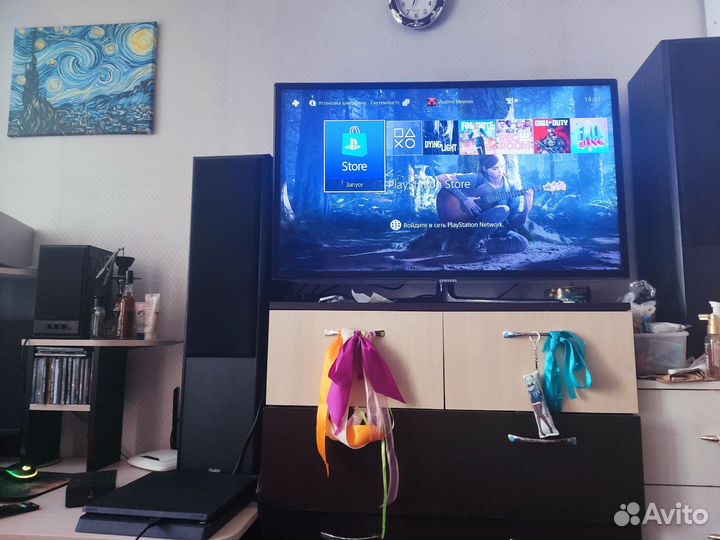 Игровая приставка ps4 slim 1tb