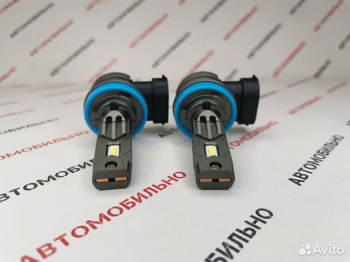 Светодионые лампы AL H11 компл 2 шт (гарантия 3 ме