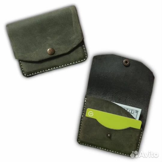 Кожаный кошелек