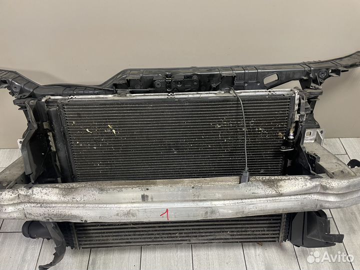 Кассета радиаторов Ауди А4 8К Б8 Рестайлинг