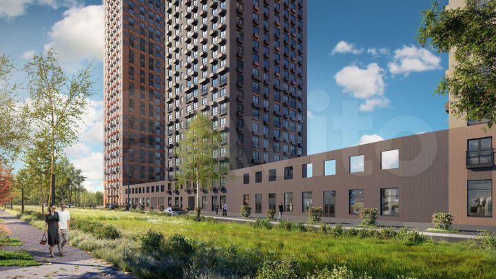 2-к. квартира, 46,5 м², 7/33 эт.