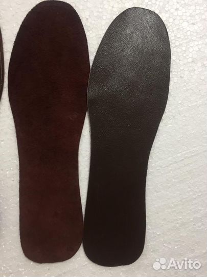 Стельки из натуральной кожи