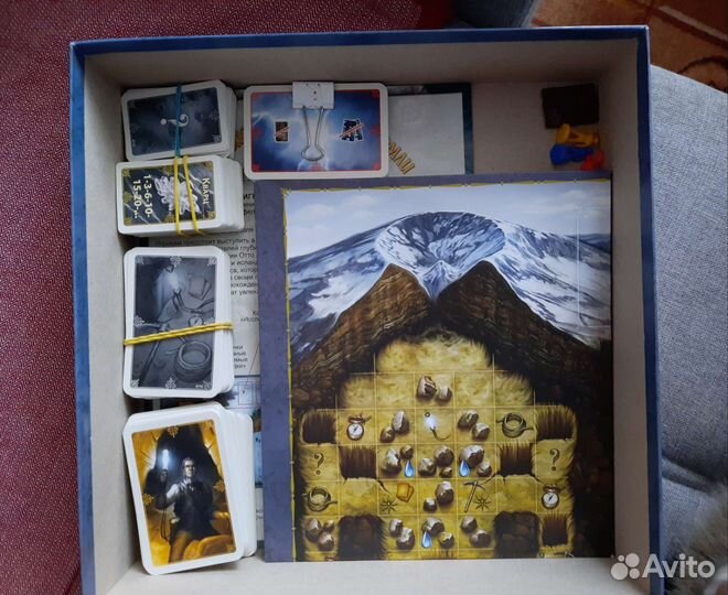 Настольная игра Путешествие к центру земли