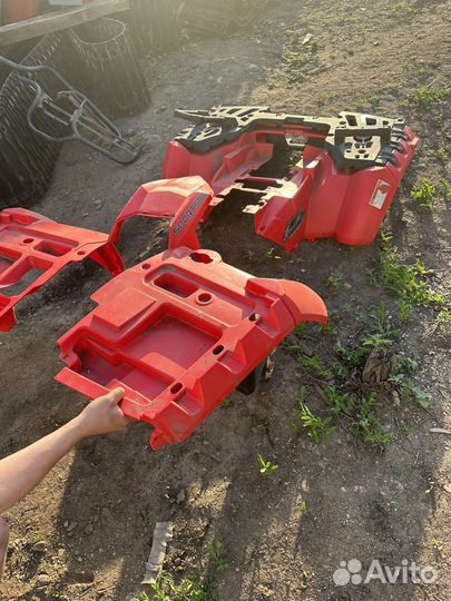 Пластик для polaris sportsman 550