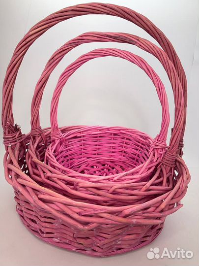 Корзины плетеные со склада
