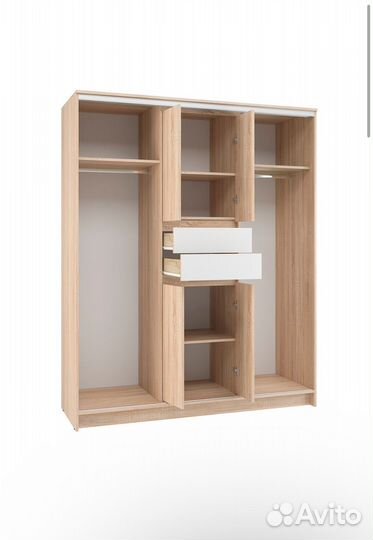 Шкаф-купе Эдем 1.7 м, без зеркал