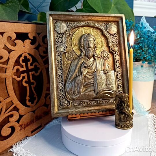 Икона Спас Вседержитель Подарочная упаковка
