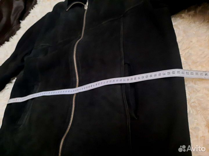 Мужская натуральная дубленка 