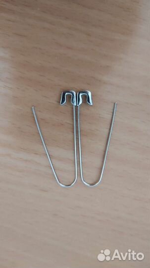 Серьги булавки