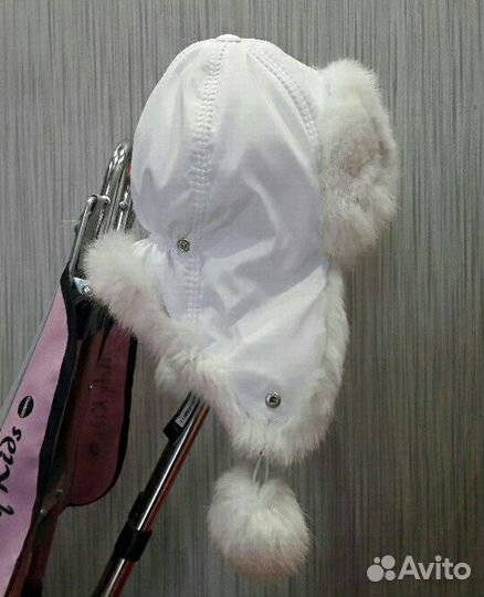 Новая шапка утепленная меховая (кролик)