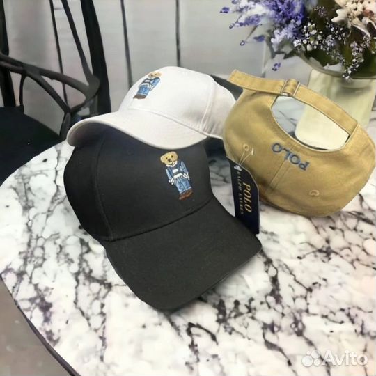 Бейсболка polo ralph lauren мишка