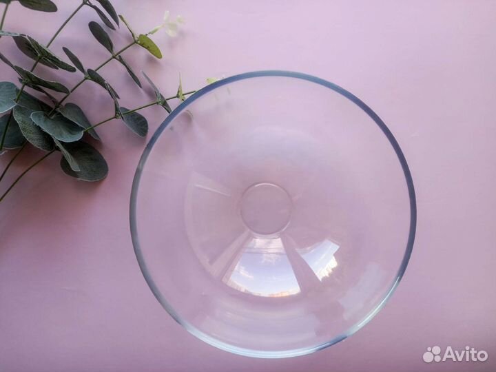 Миска стеклянная новая IKEA Бланда 20 см