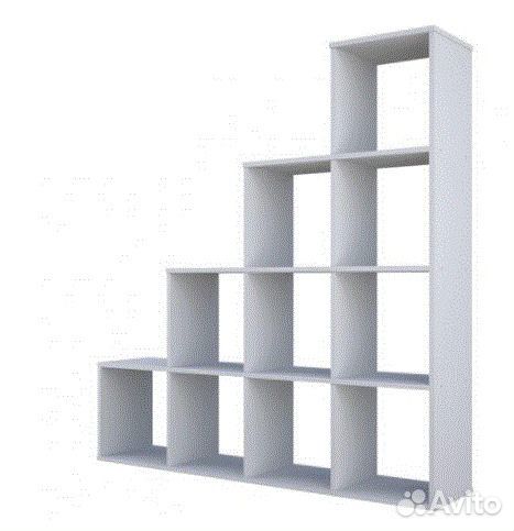 Стеллаж белый