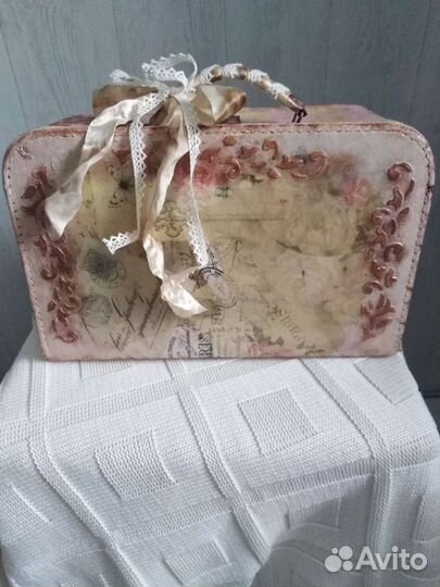 Винтажный чемодан СССР /Ручная работа