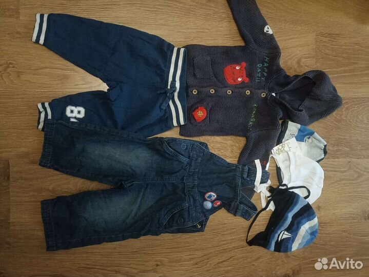 Пакет одежды для мальчика 80-86