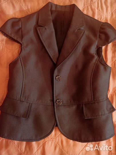 Форма школьная на девочку тройка 1-2 класс р.128