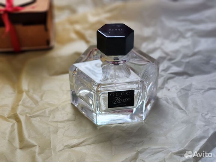 Пустой флакон gucci flora eau fraiche