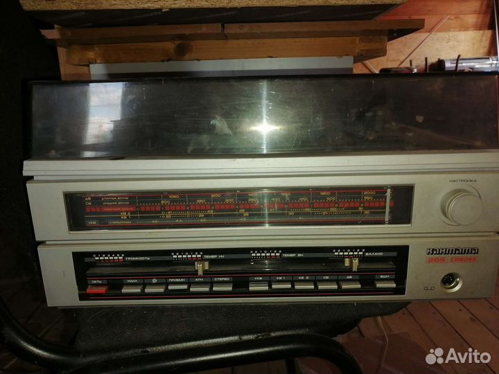 Проигрыватель винила СССР