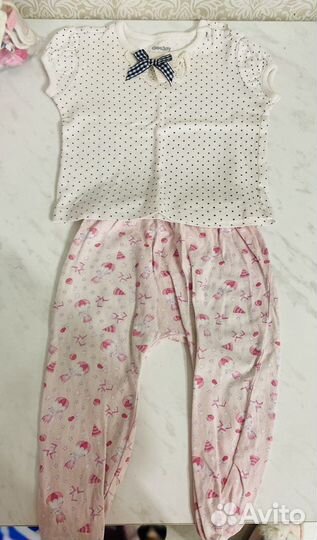 Вещи пакетом для девочки до года