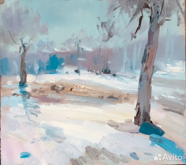 Этюды на холсте кисти Анны Давыдченко