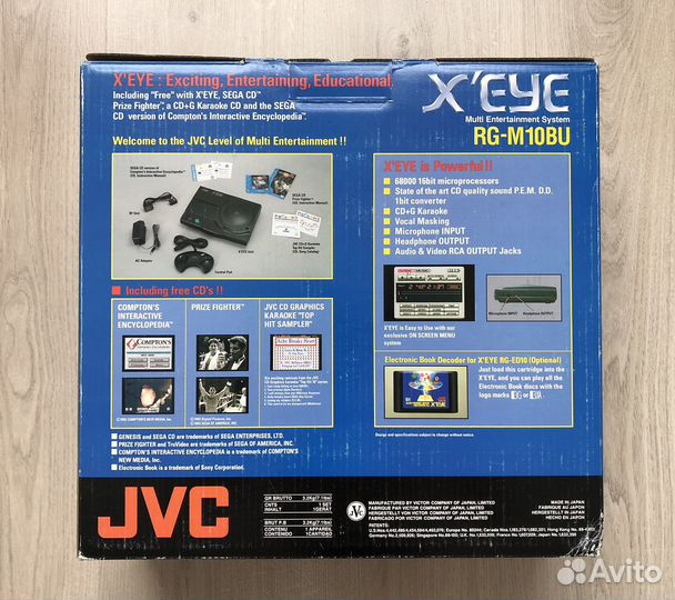 JVC X‘EYE Sega Genesis/Sega CD Multi System