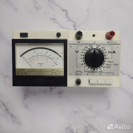 Комбинированный прибор мультиметр Ц4353 (#MM1)