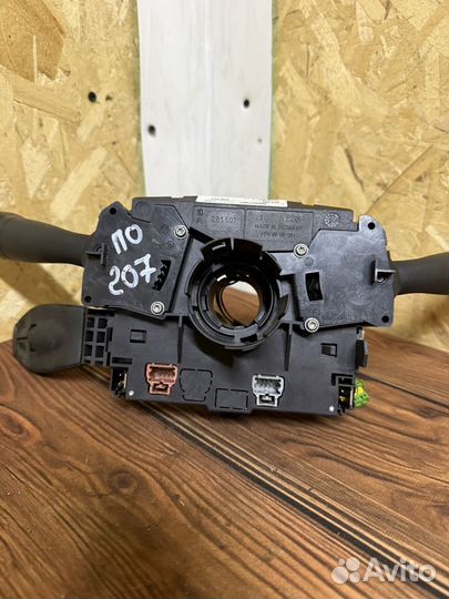 Переключатель подрулевой Peugeot 207 б/у