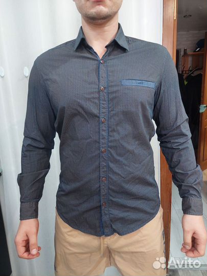 Рубашки мужские пакетом 48-50