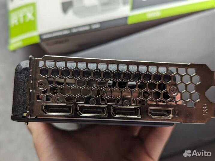 Видеокарта Palit GeForce RTX 3060 12gb на гарантии