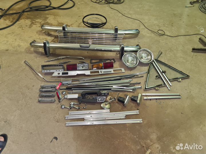 Комплект хрома ваз 2101