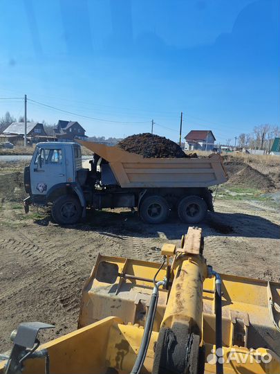 Перегной,земля, чернозем, щебень, песок