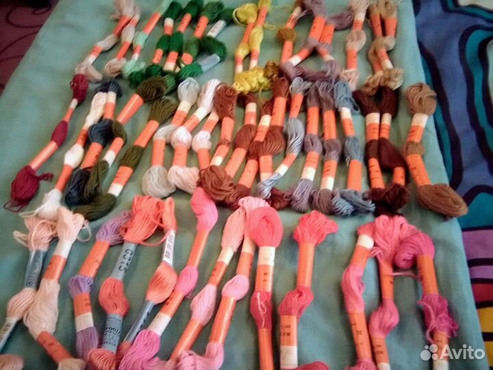 Нитки мулине для вышивания
