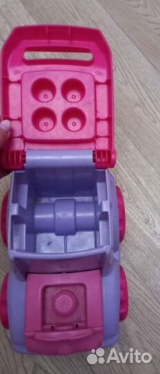 Конструктор mega bloks + машинка mega bloks