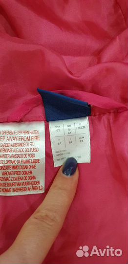 Куртка reebok рост 116