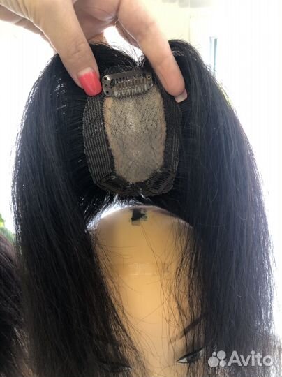 Накладка из натуральных волос