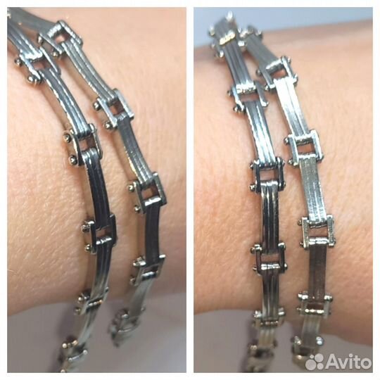 Браслет - Italy - Италия - Серебро 925 - Винтаж